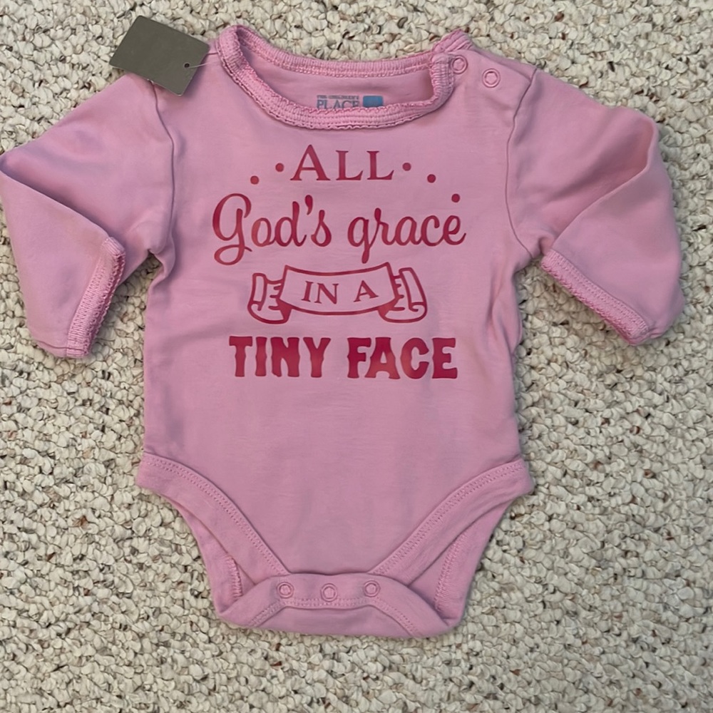 Hand designed onesie 0-3m